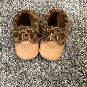 Freshly picked leopard moccs